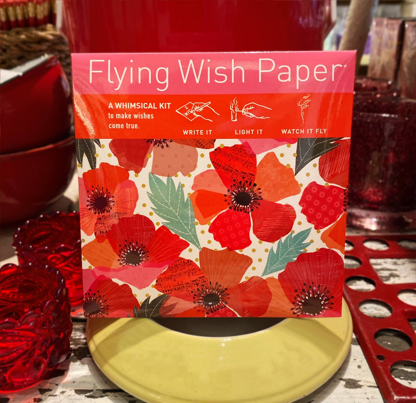 Flying Wish Paper Poppies Mini Kit