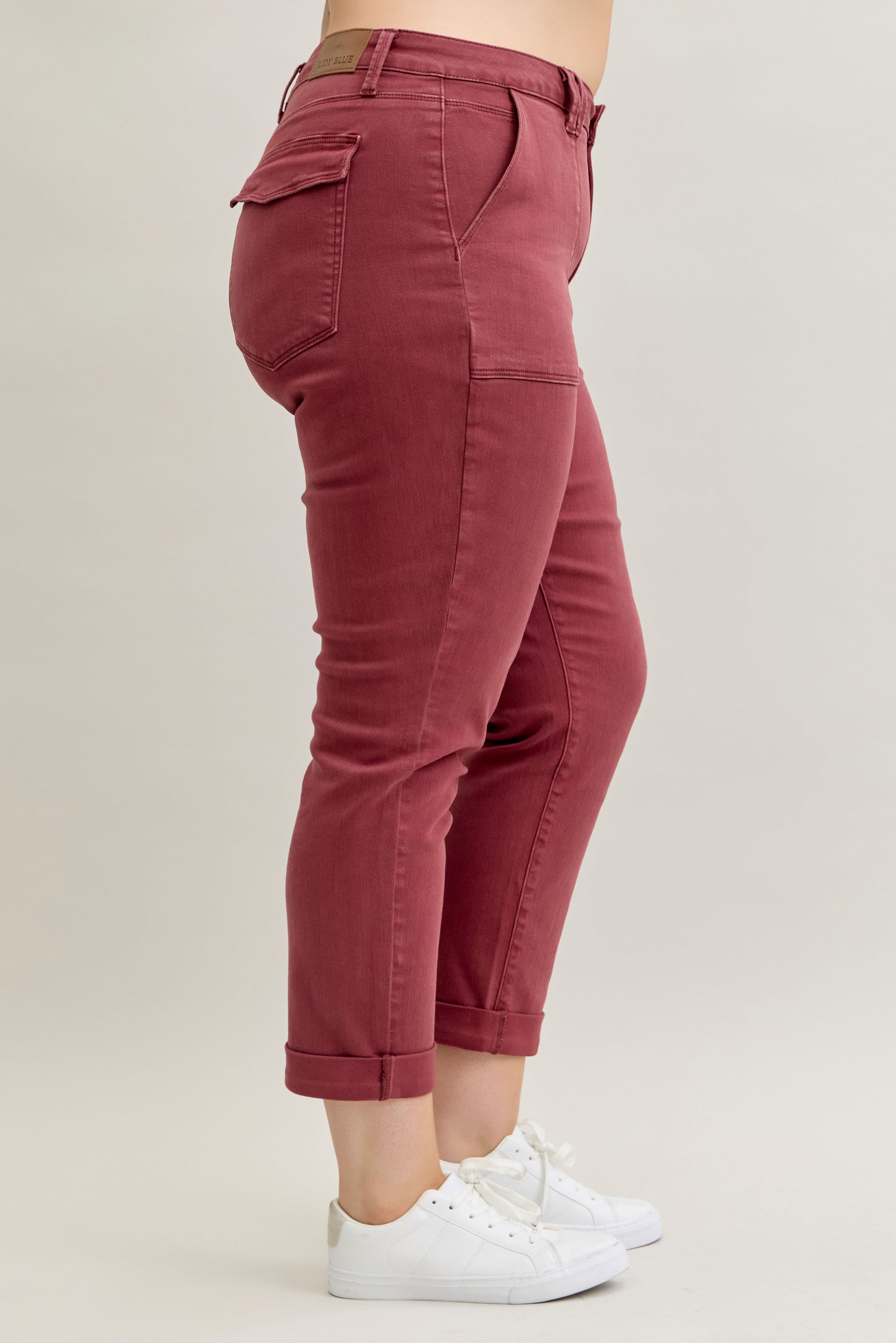 Judy Blue Aurora Pants Burgundy