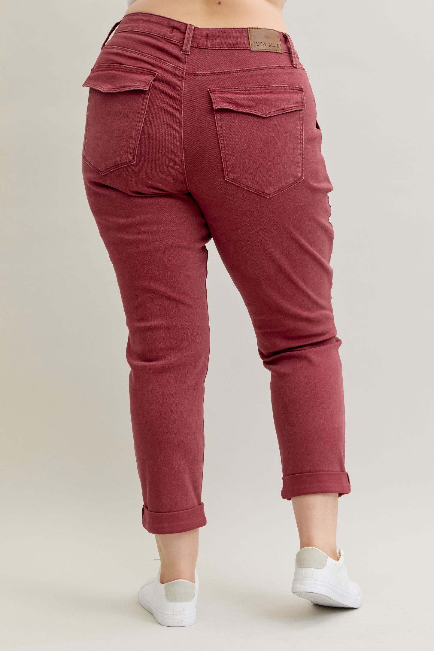 Judy Blue Aurora Pants Burgundy