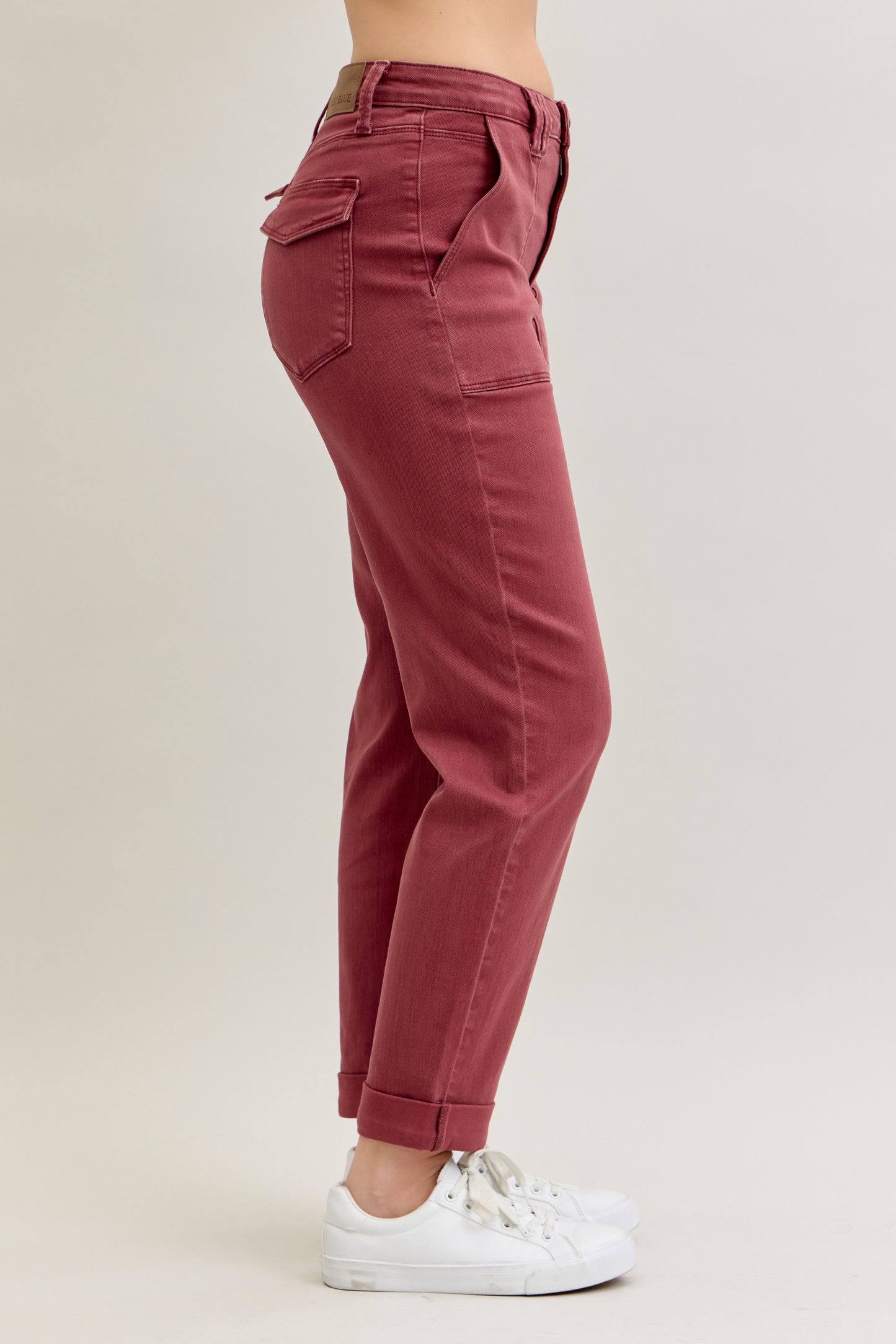 Judy Blue Aurora Pants Burgundy