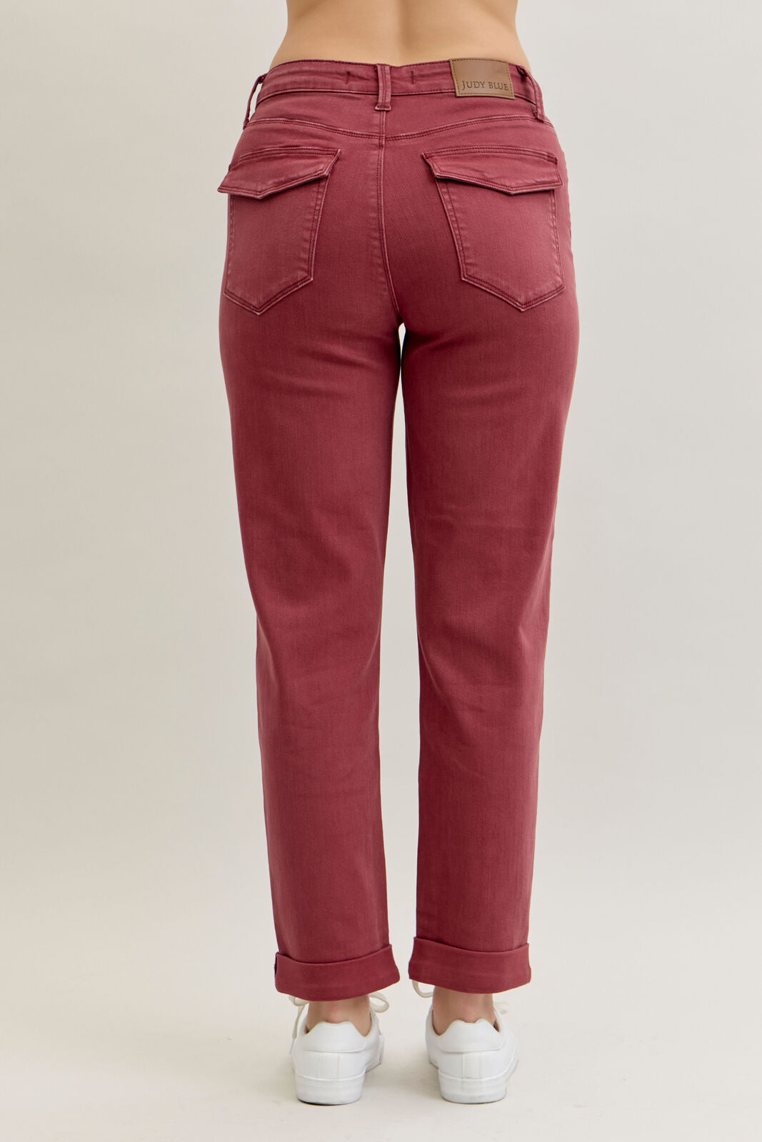 Judy Blue Aurora Pants Burgundy