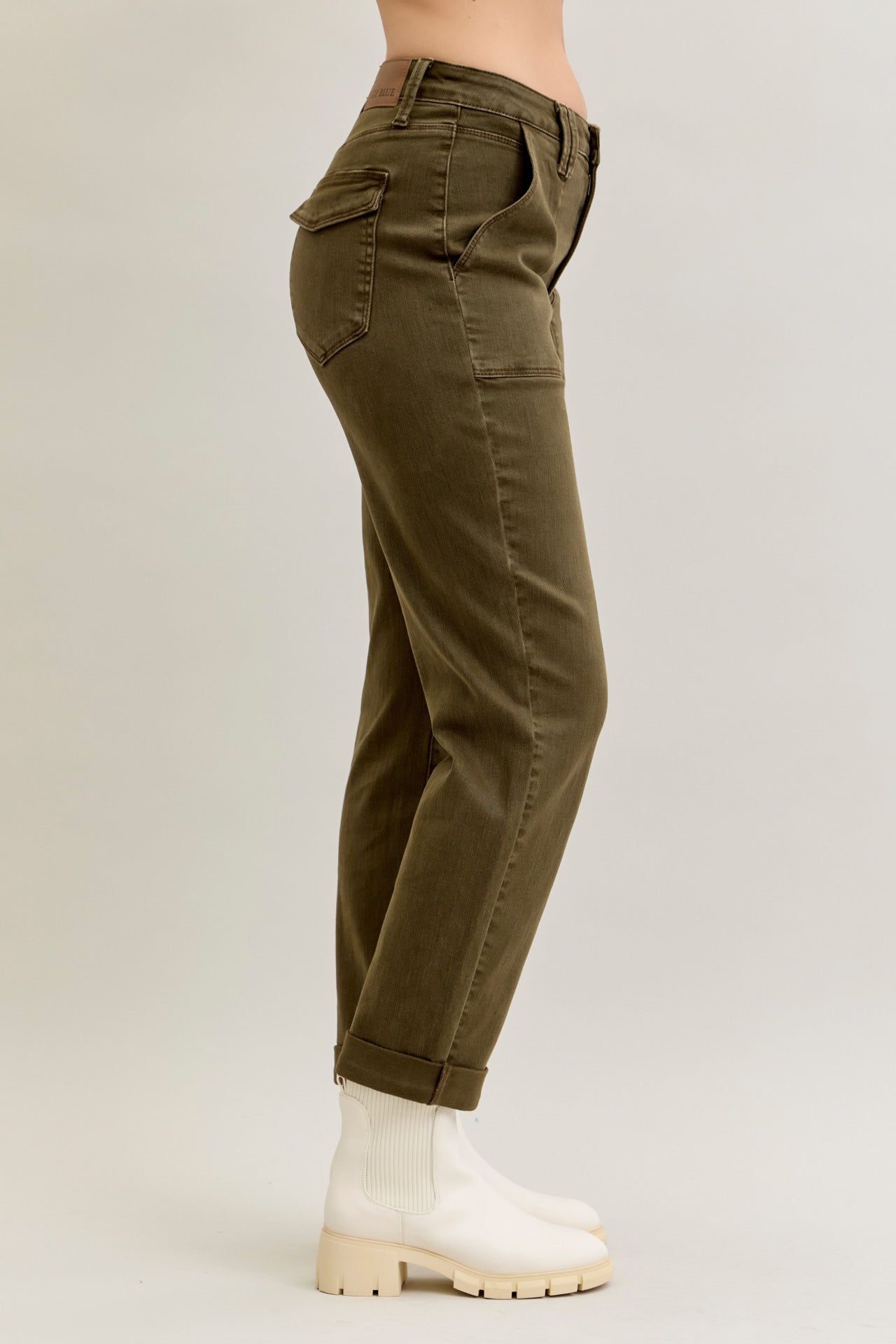 Judy Blue Aurora Pants Forest