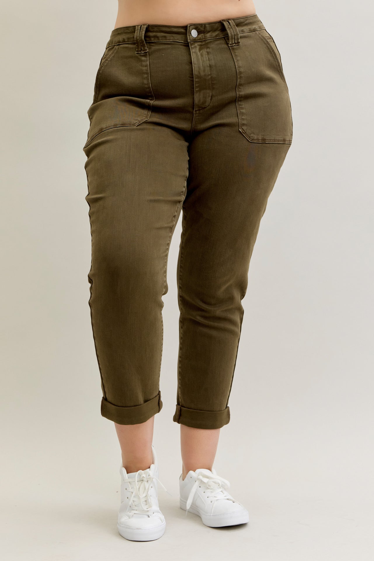 Judy Blue Aurora Pants Forest