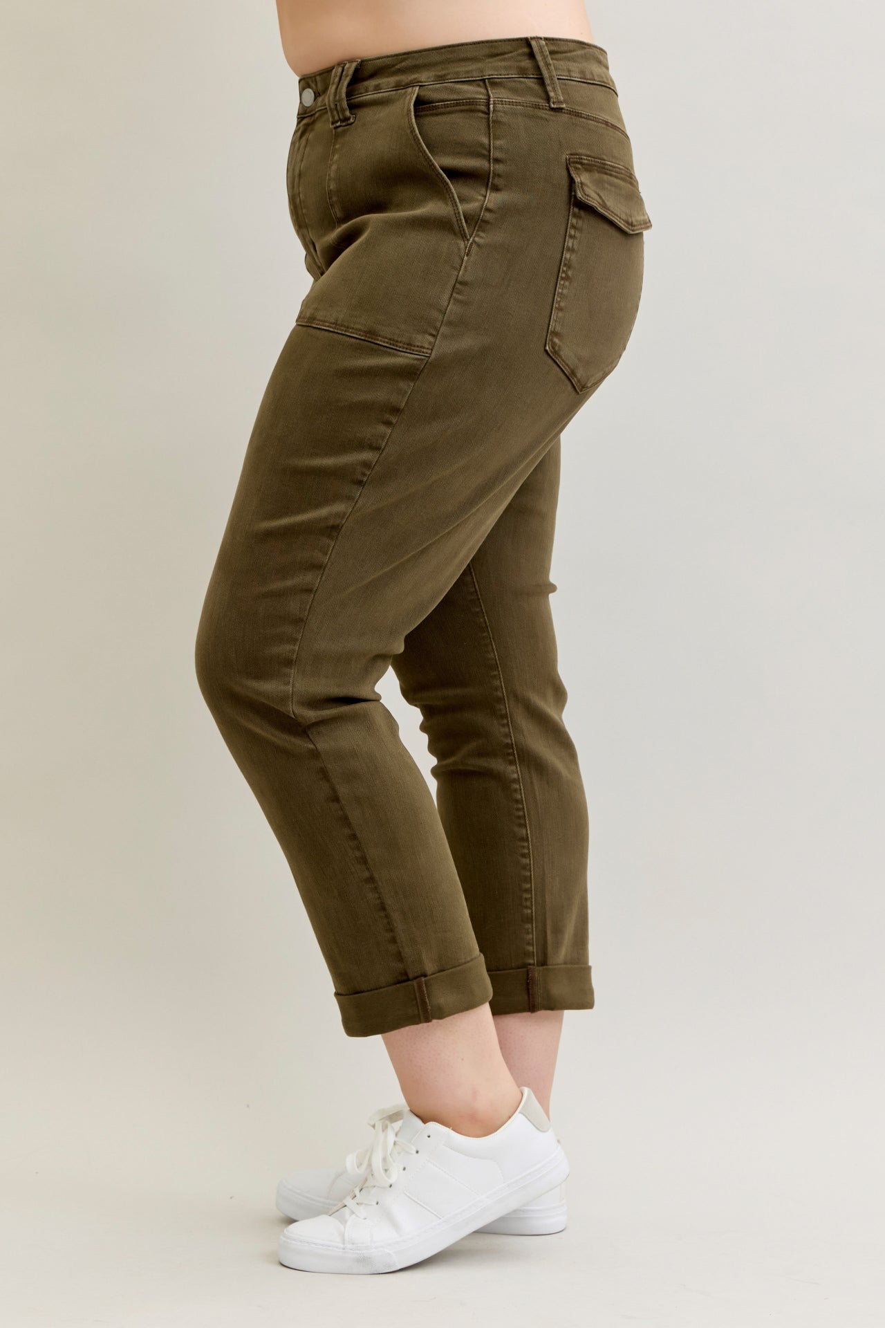 Judy Blue Aurora Pants Forest