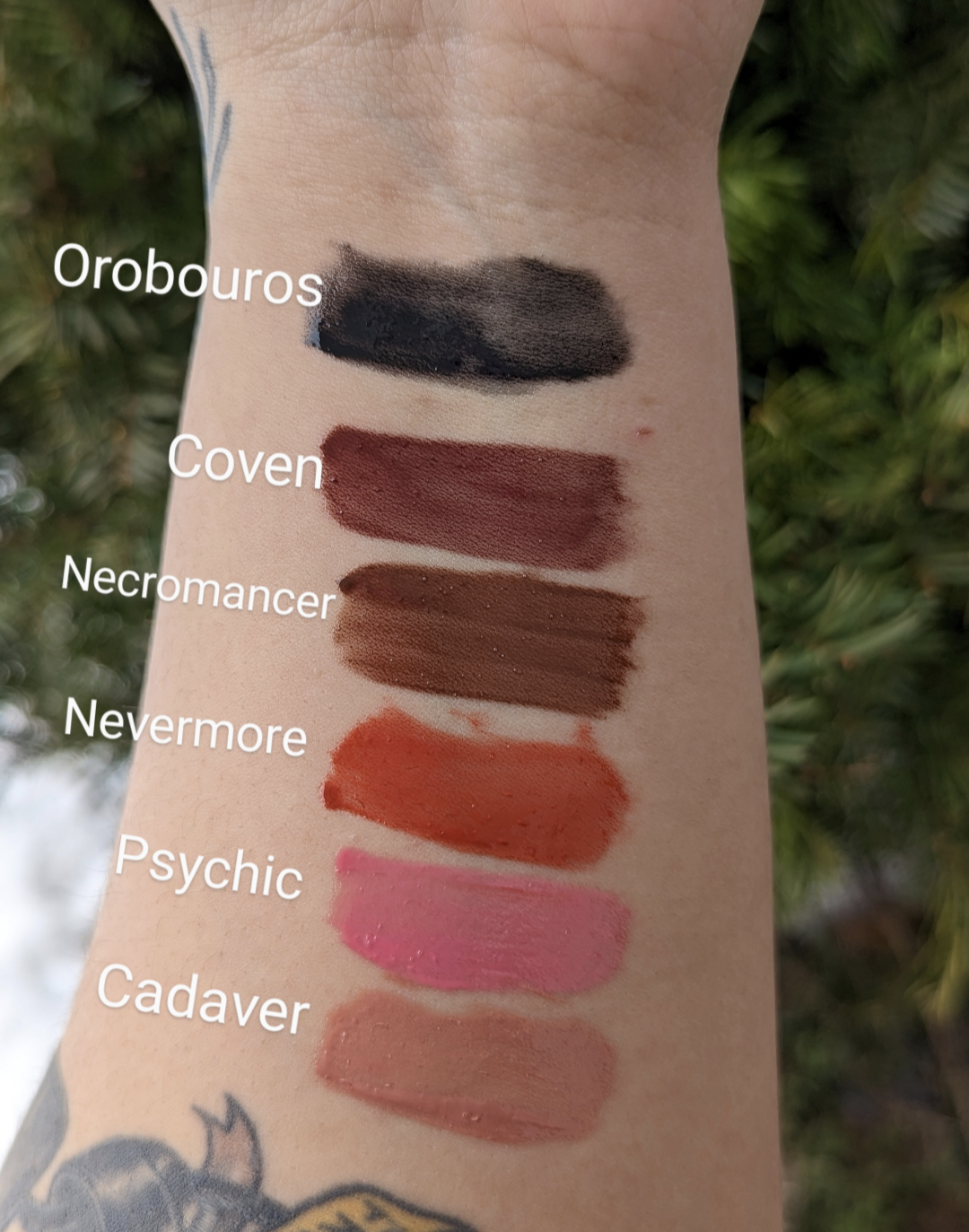 Creams From The Crypt Lip Gloss- Nevermore Silver