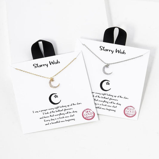 Dainty Necklace-Starry Wish