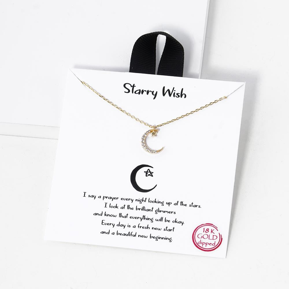 Dainty Necklace-Starry Wish