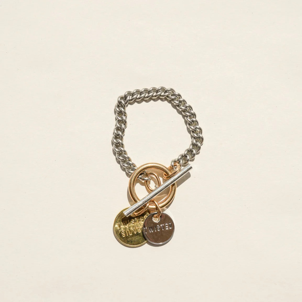Twisted Toggle Bracelet