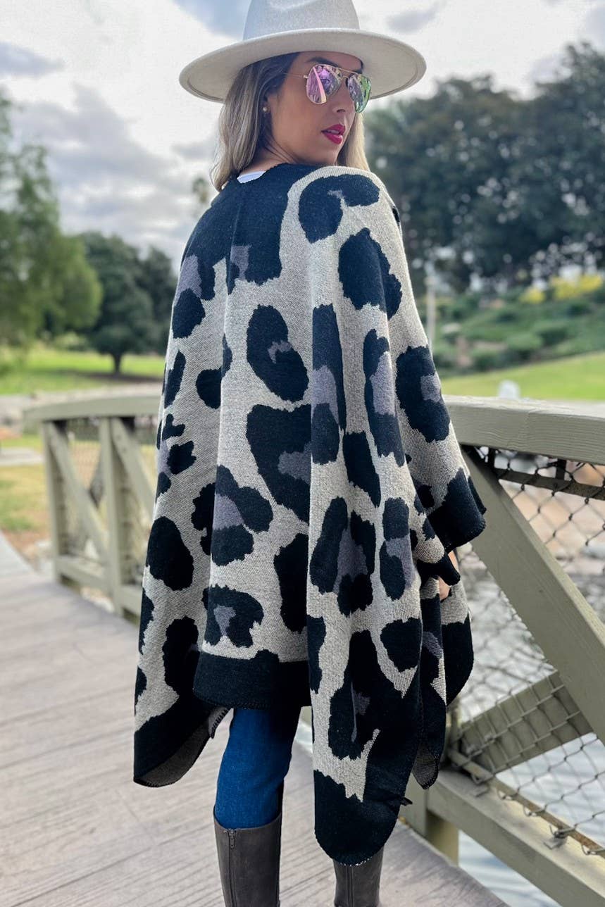 Leopard Kimono Cardigan