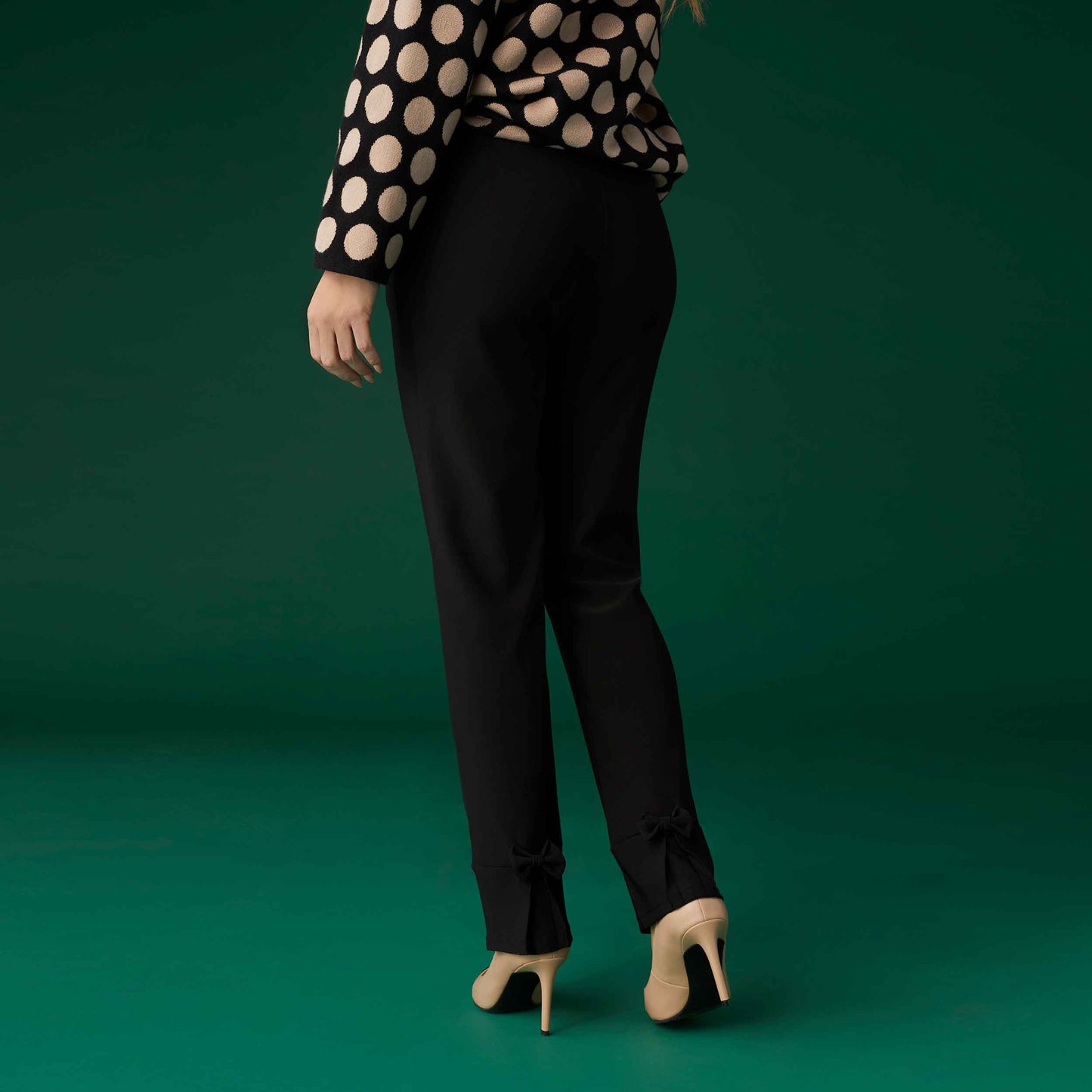 Bow Back Detail Pants