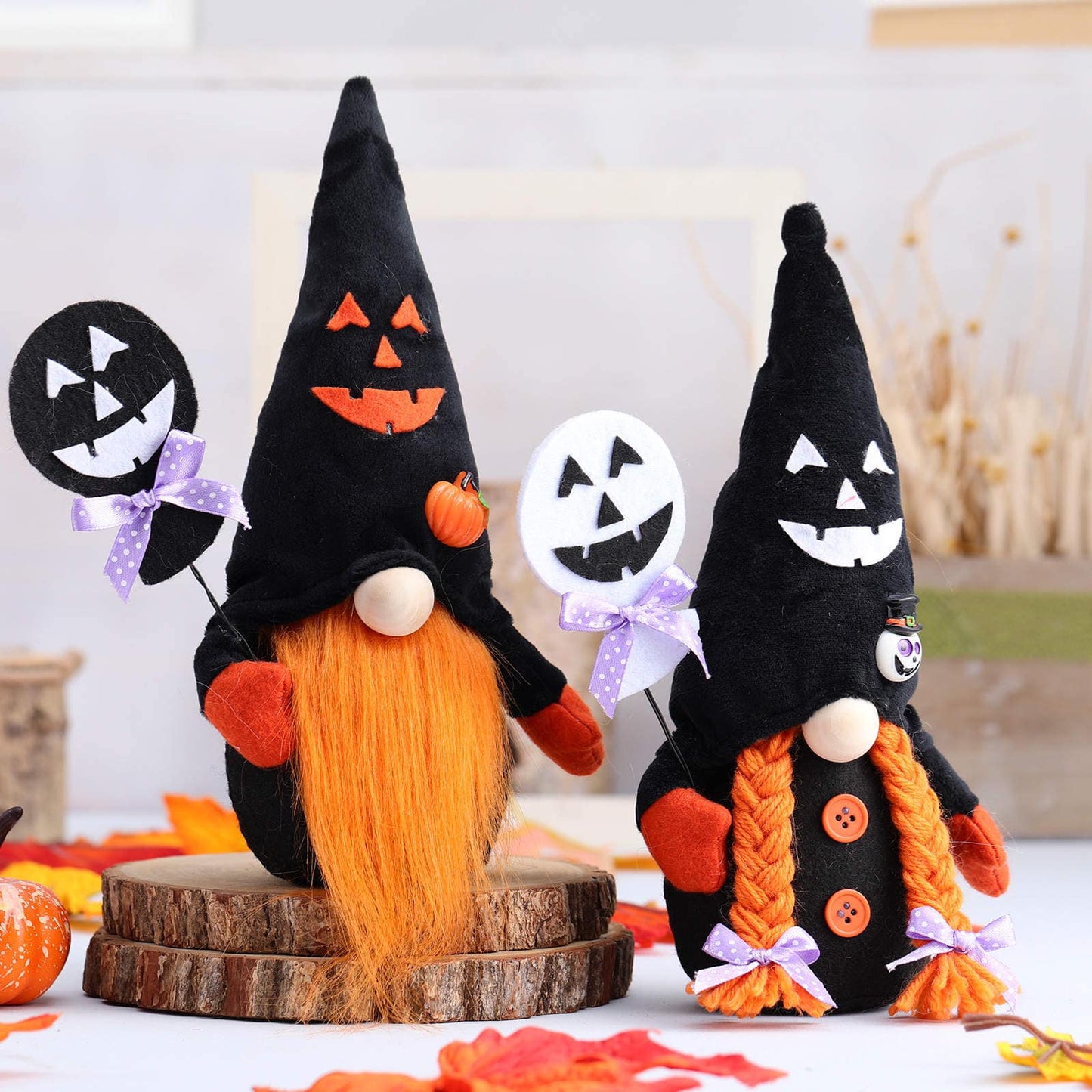 Halloween Gnome Set Balloons