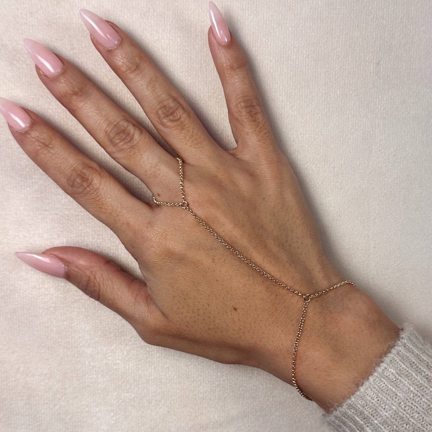 Minimalist Hand Chain