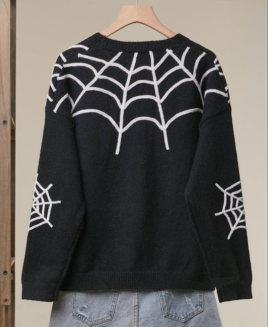 Spider Web Cardigan