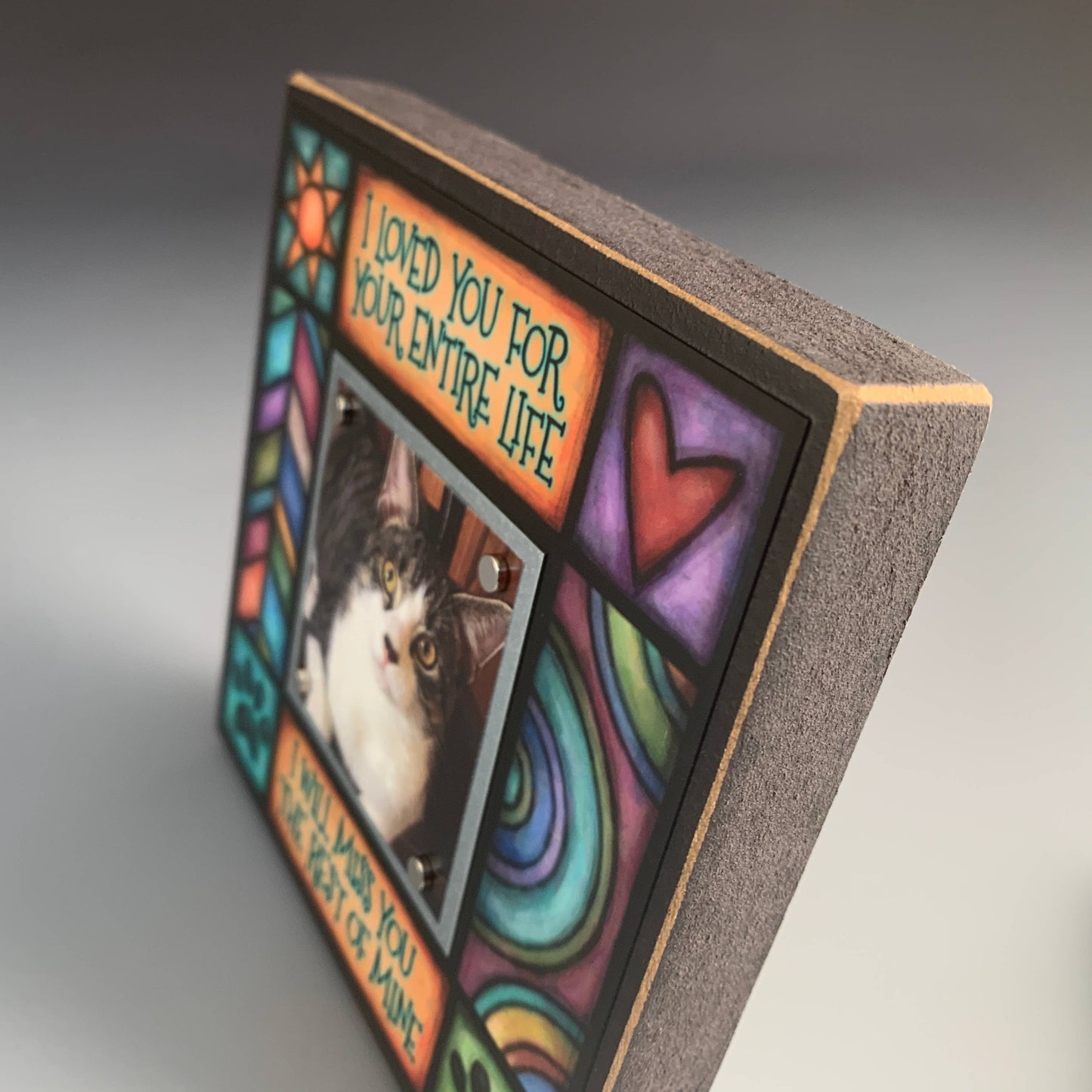 Picture Frame Loved You Square