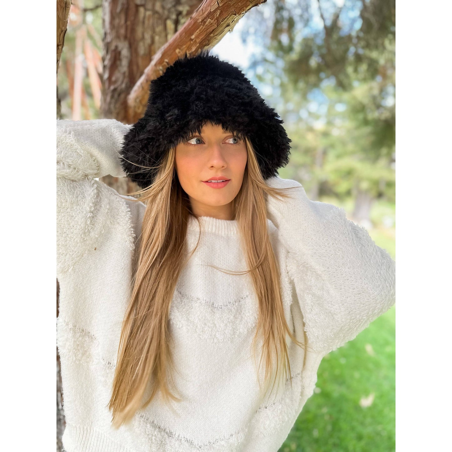 Faux Fur Bucket Hat