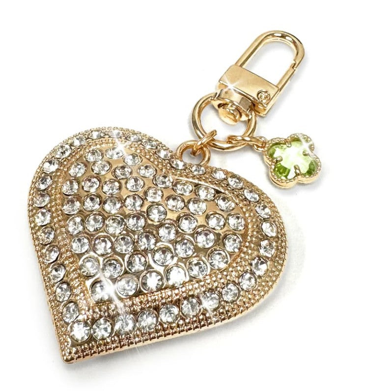 Jacqueline Kent Gold Heart Purse Charm