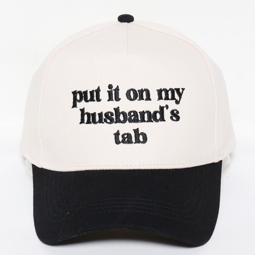 Husband's Tab Baseball Hat
