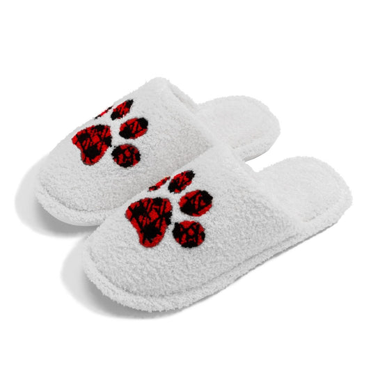 Paw Print Slippers