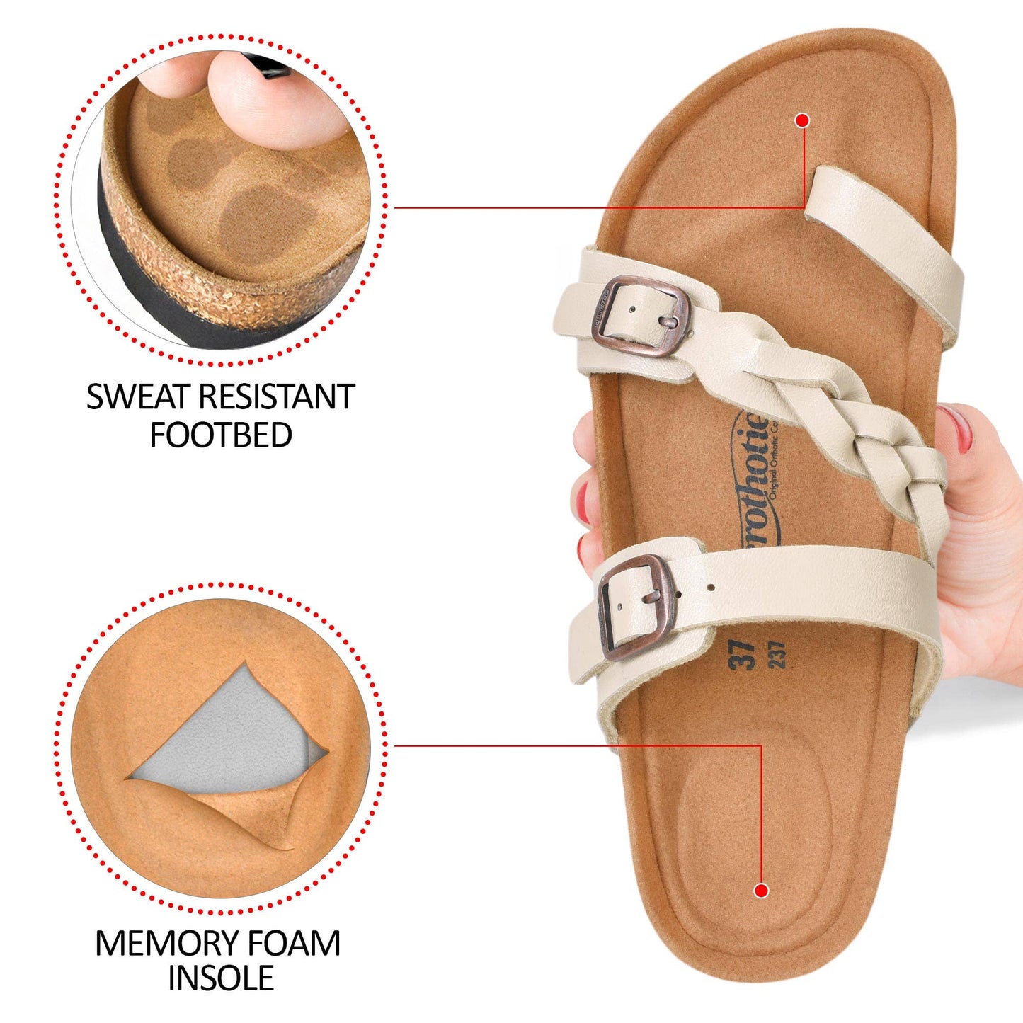 Aerothotic Seraph Slide Sandals