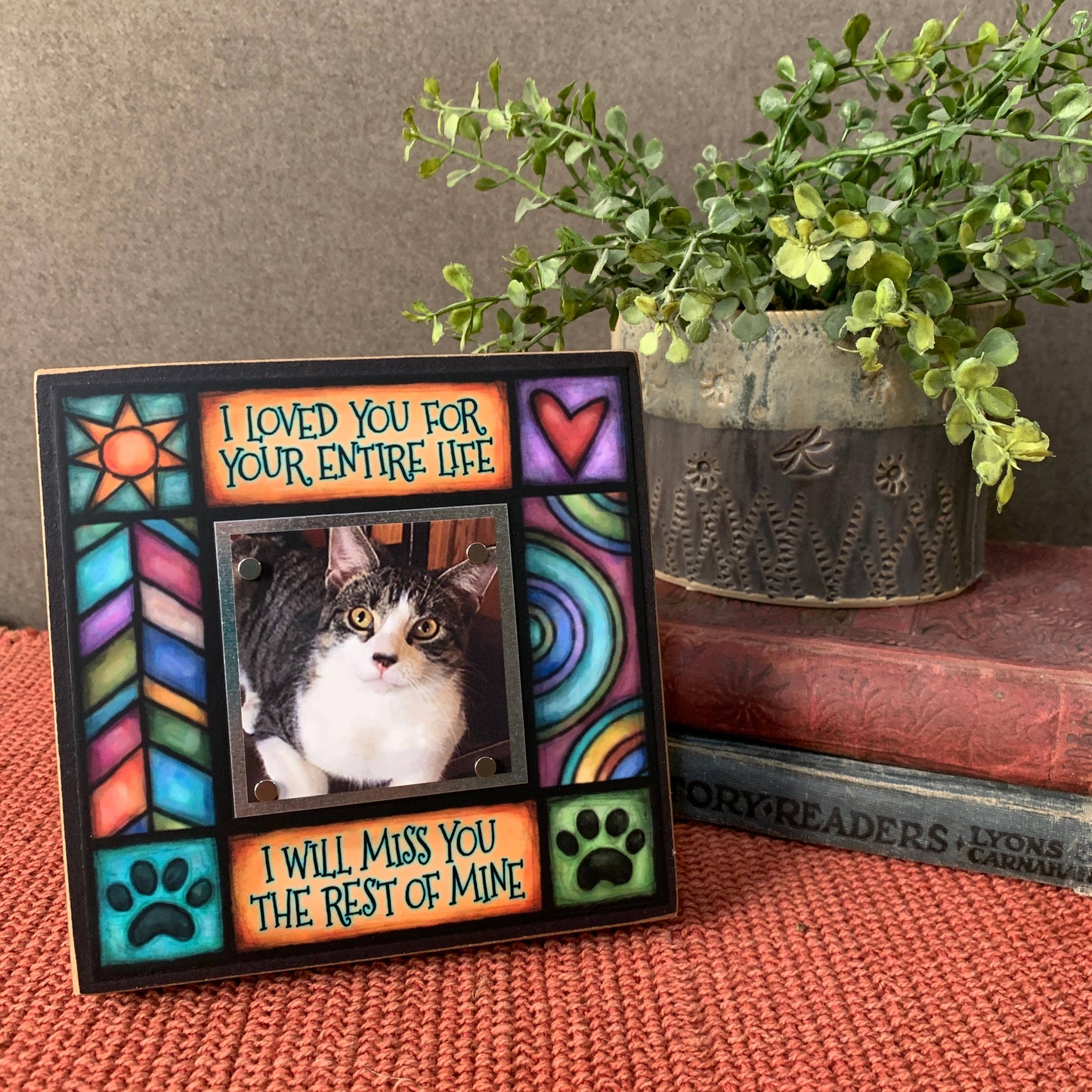 Picture Frame Loved You Square
