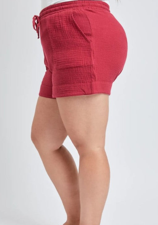 Double Gauze Cotton Shorts
