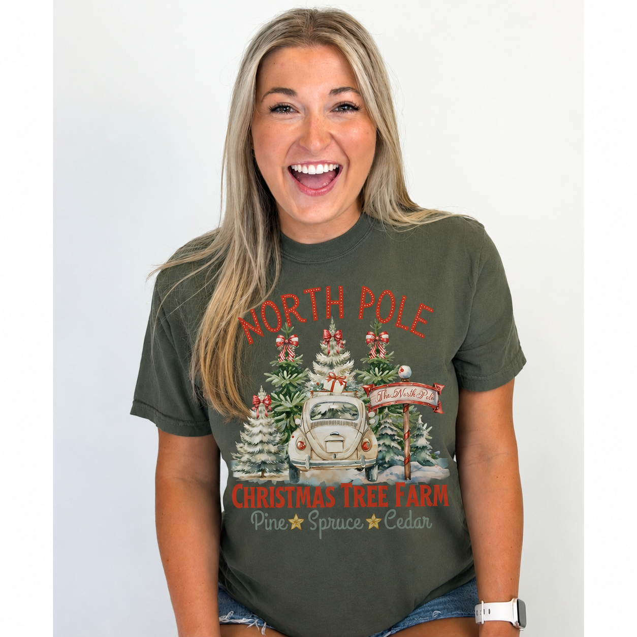 *North Pole Christmas Tree Farm Tee