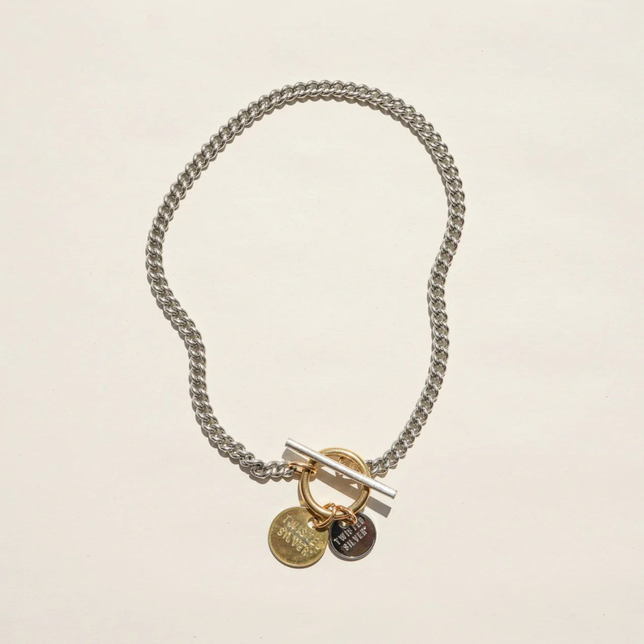 Twisted Toggle Necklace