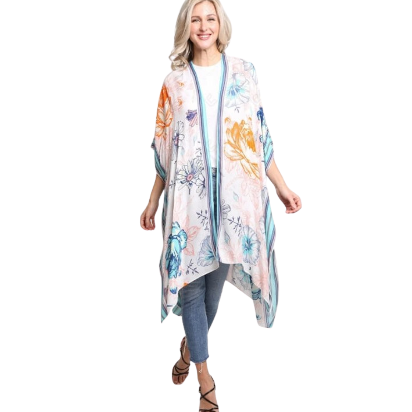 Fresh Floral Kimono