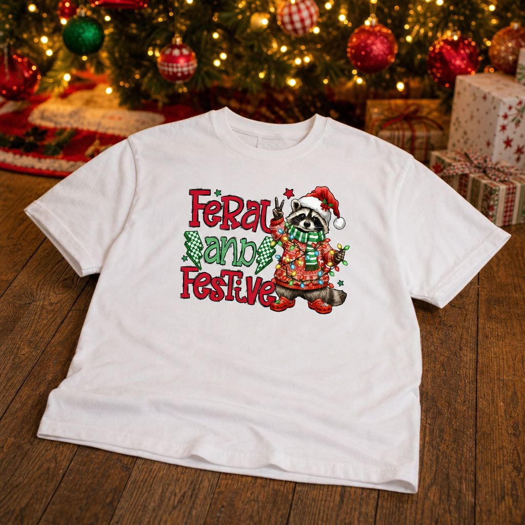 *Feral and Festive Tee