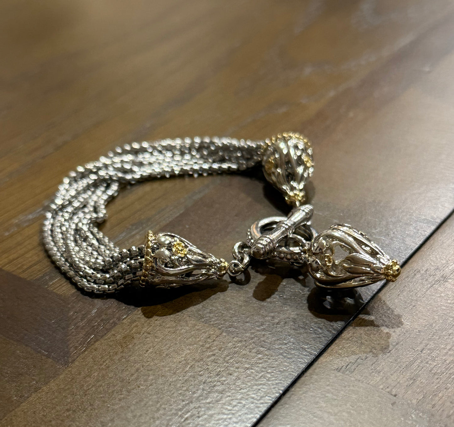 7 Strand Tarnish & Water Resistant Bracelet