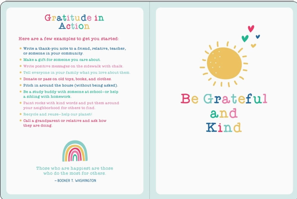 Daily Gratitude Journal For Kids