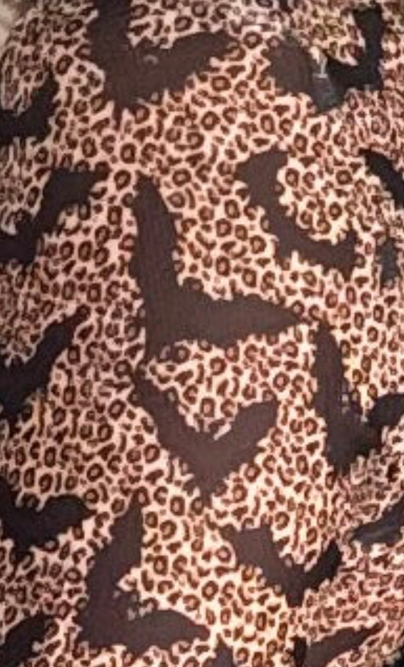 Bats Sheer Mesh Top