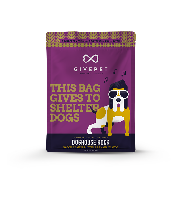 GivePet Doghouse Rock Premium Baked Dog Treats