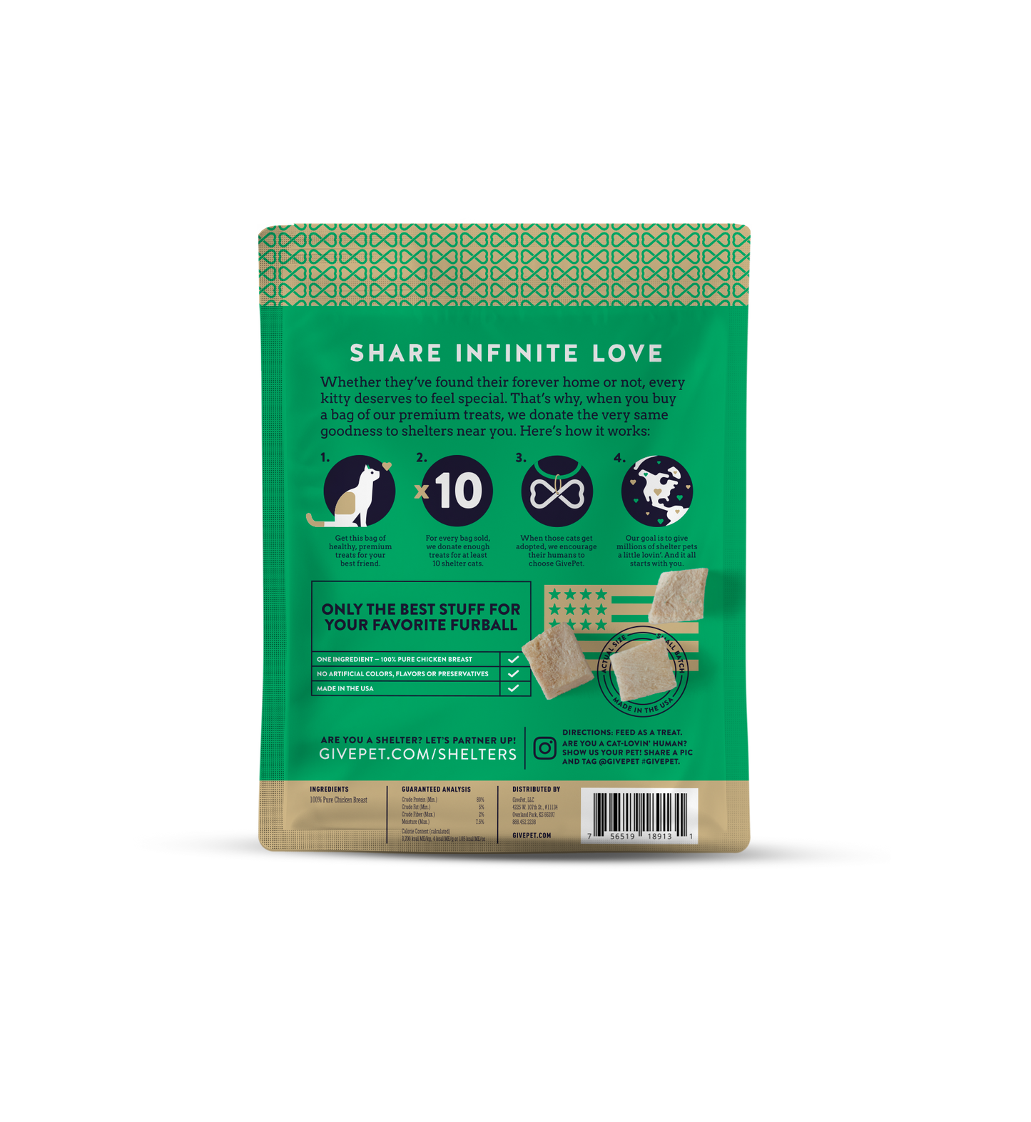 GivePet Meowsterpiece Freeze Dried Premium Cat Treats