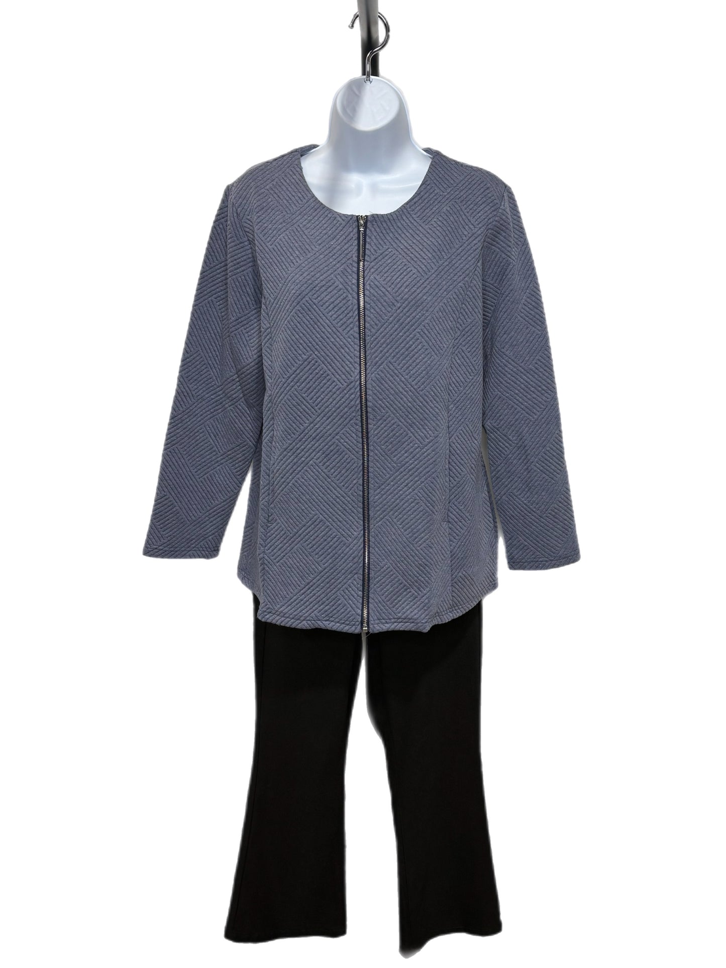 Cloud Blue Jacquard Jacket