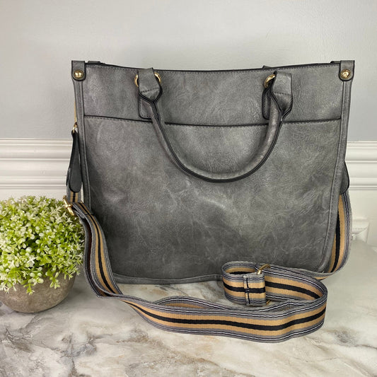 Aubree Handbag in Grey