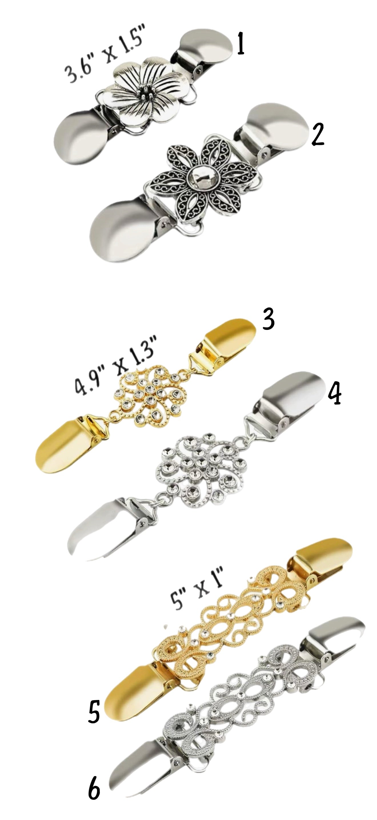 Sweater Clips Assorted