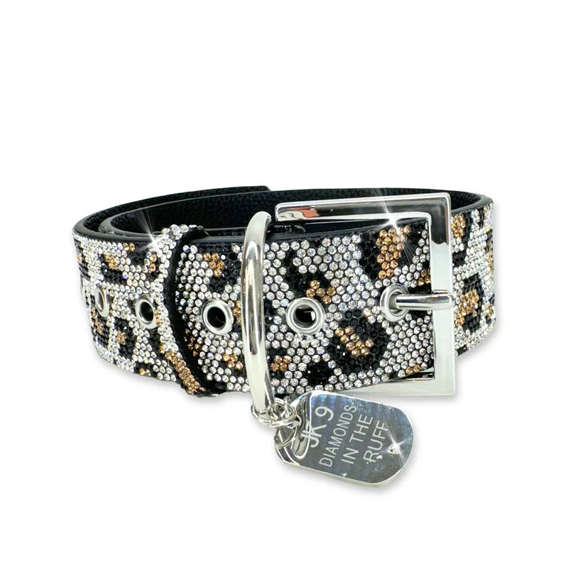 Jacqueline Kent Collars in Silver Leopard