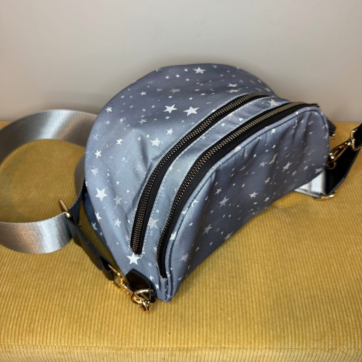 Stars Nylon Crossbody Bag