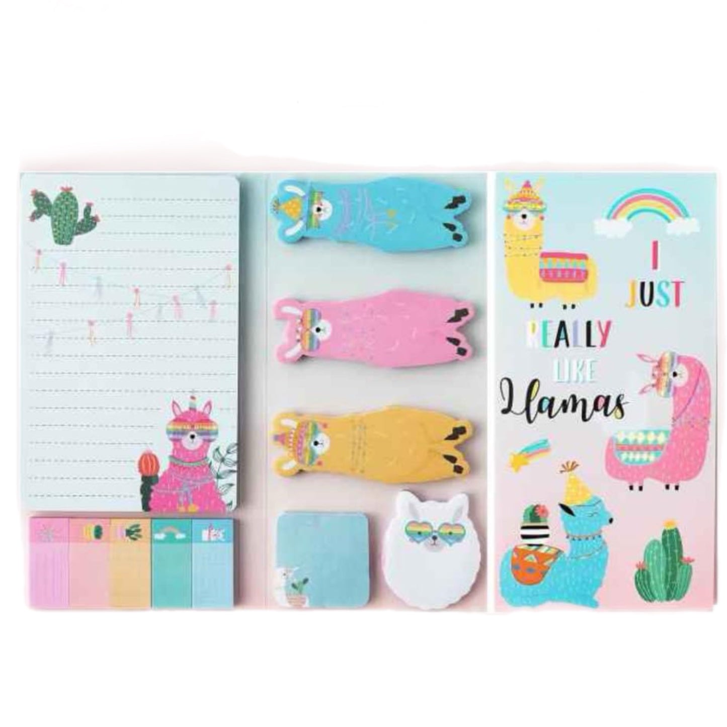 Sticky Note Set- Llamas