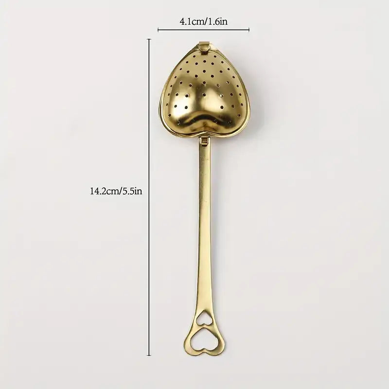 Elegant Heart Tea Infuser