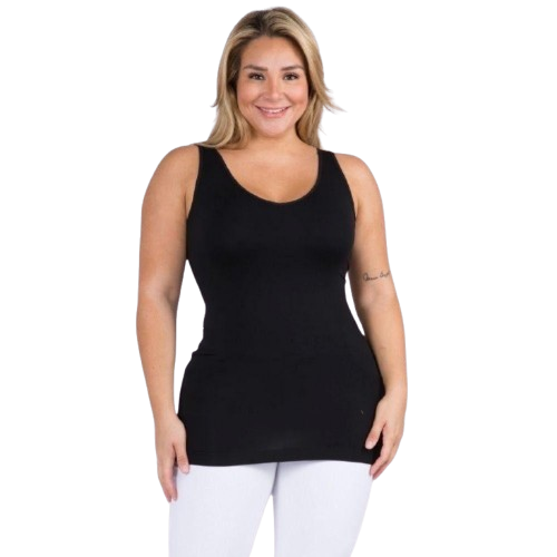 Reversible Neckline Seamless Tank Top
