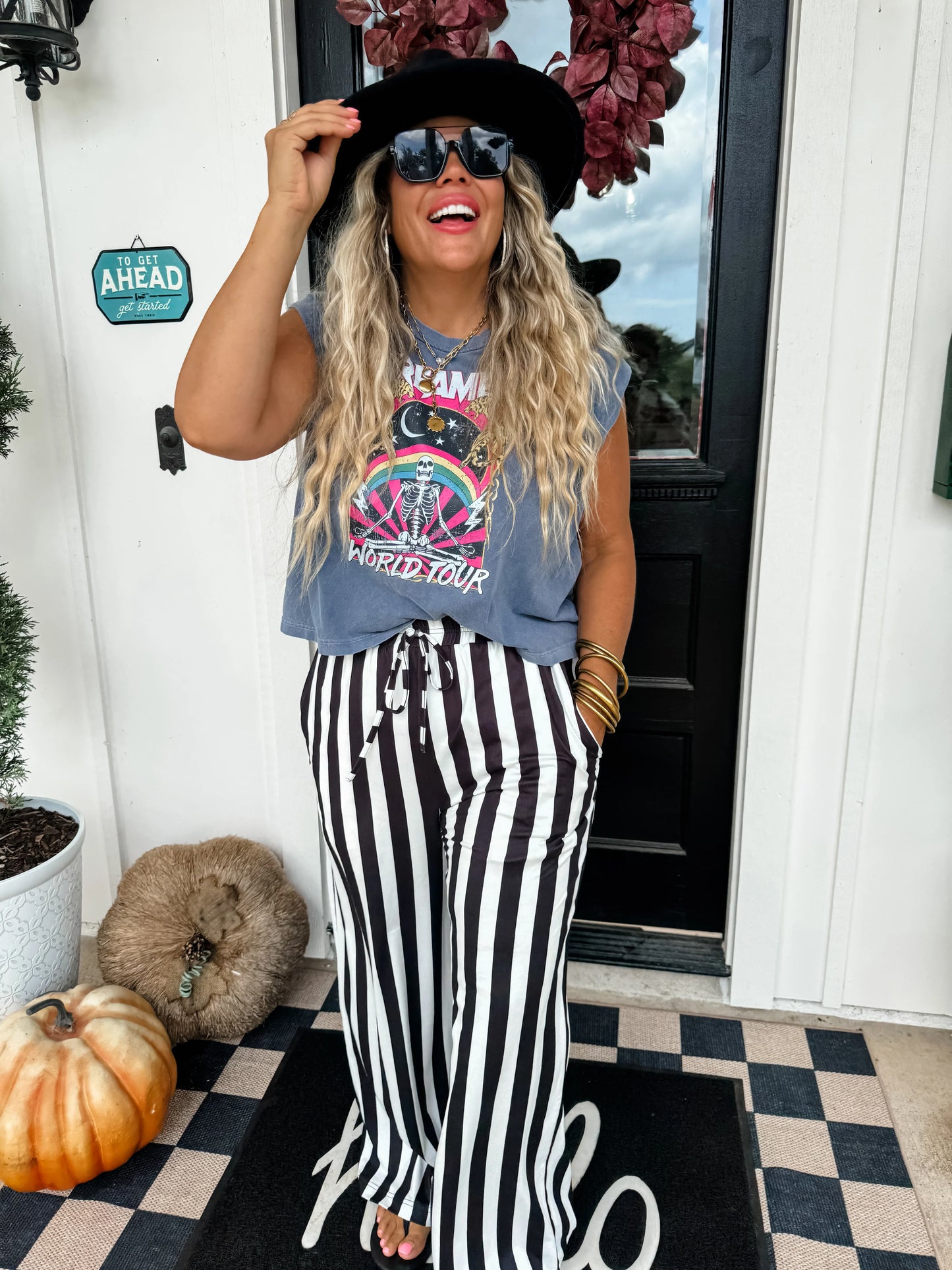 Boo-Lux Striped Pant PREORDER
