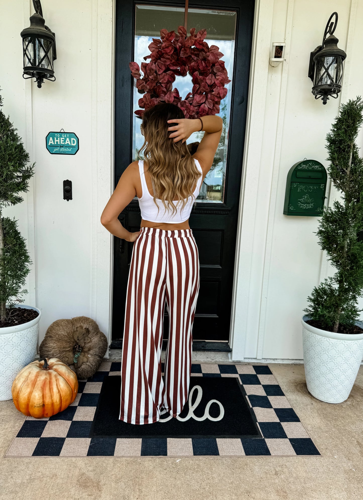 Boo-Lux Striped Pant PREORDER