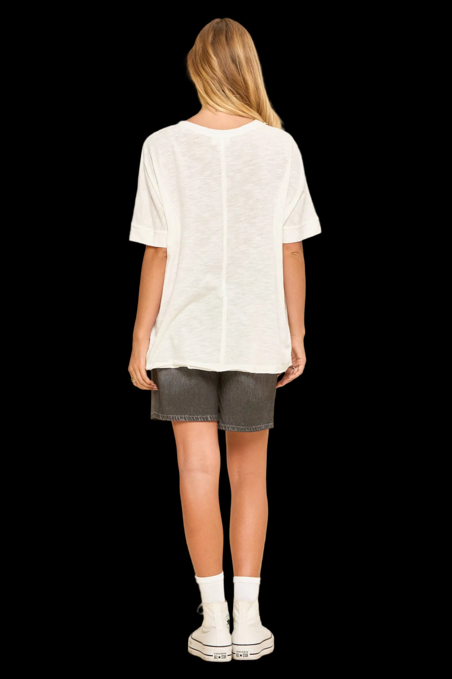 Cotton Slub Knit Top