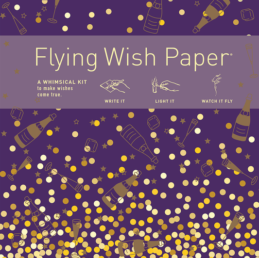 Flying Wish Paper Champagne Large Kit