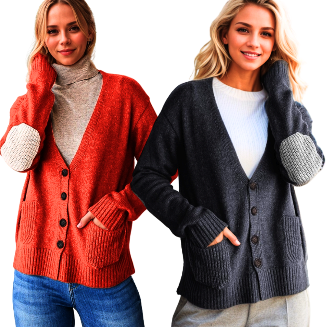 Elbow Patch Cardigan