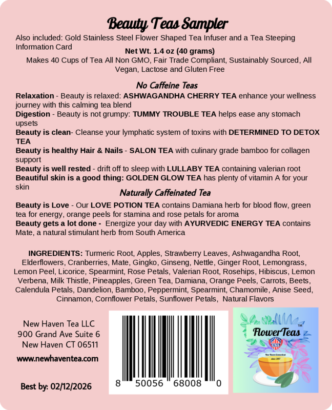 Beauty Tea Sampler Gift Box