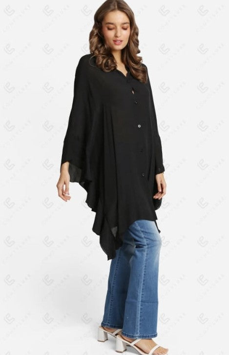 Oversized Gauze Shirt