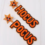 Hocus Pocus Beaded Earrings